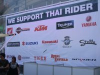 The first day at the 2012 Bangkok Motorbike Festival